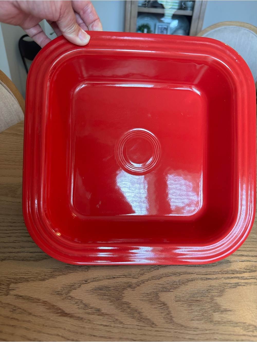 Fiesta Scarlet Red 9 x 9 Classic Square Baking Dish